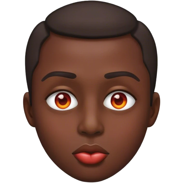 Heat eyes emoji with kiss   emoji