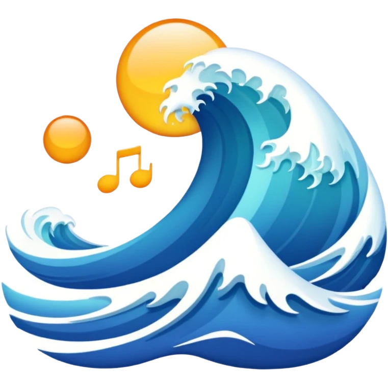 a gentle cadence/wave that suggests repetition emoji