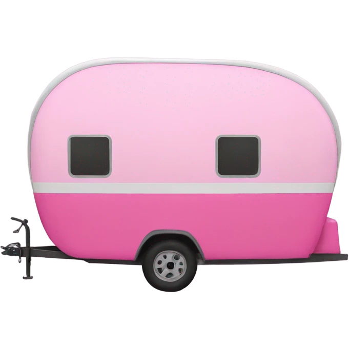 Pink trailer  emoji