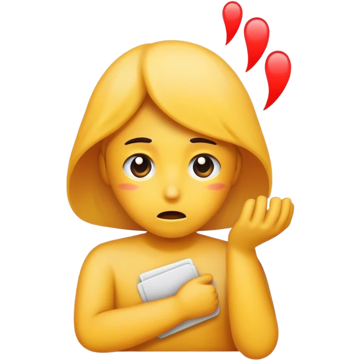 Covering my Disadvantages emoji