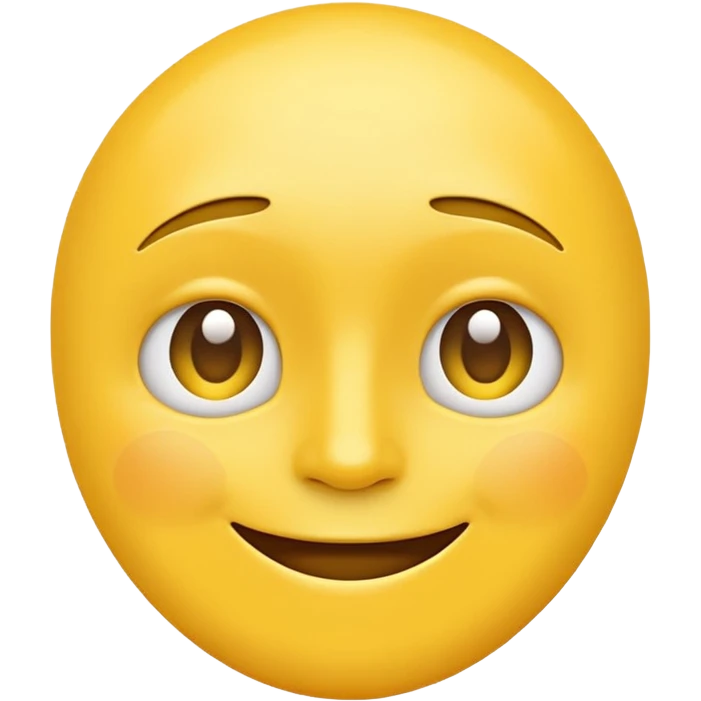 yellow face, expressive mood, simple emoji style, no text emoji