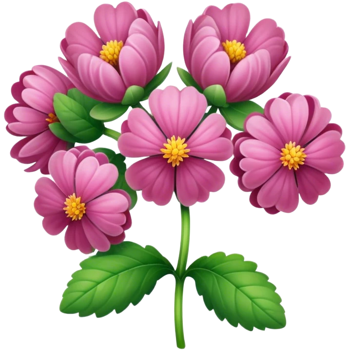 Medium Red Clover emoji