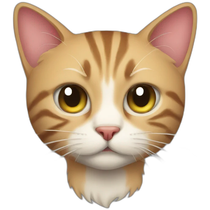 Murderous cat emoji