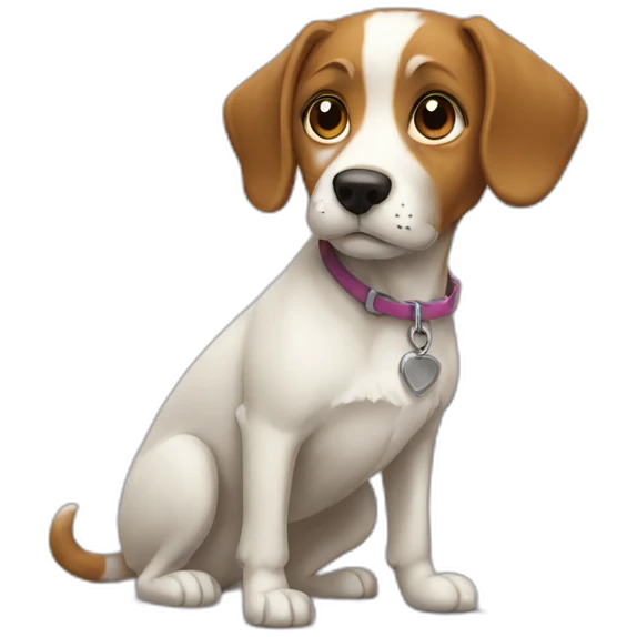 lost dog emoji