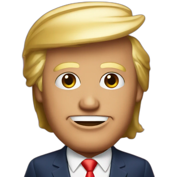Pastèque Donald Trump emoji