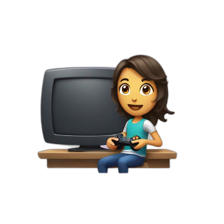 playing video games emoji