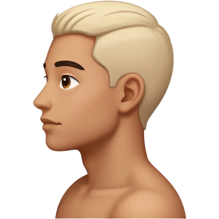 A look from the side  emoji