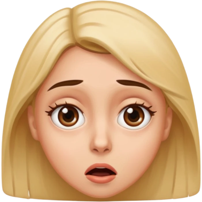 panic women emoji
