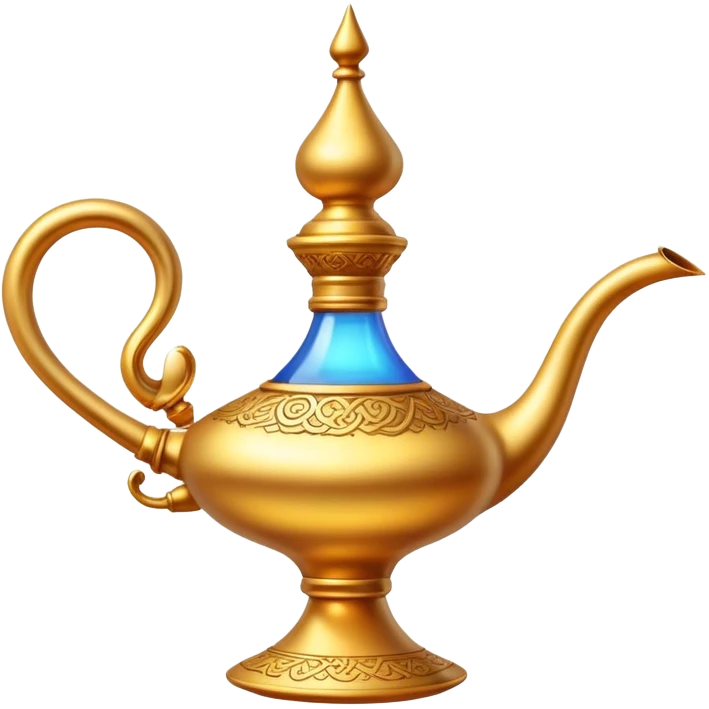 Genie lamp emoji