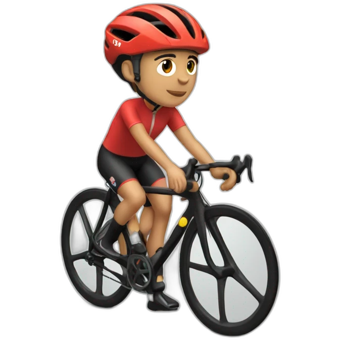 Un ciclista  emoji