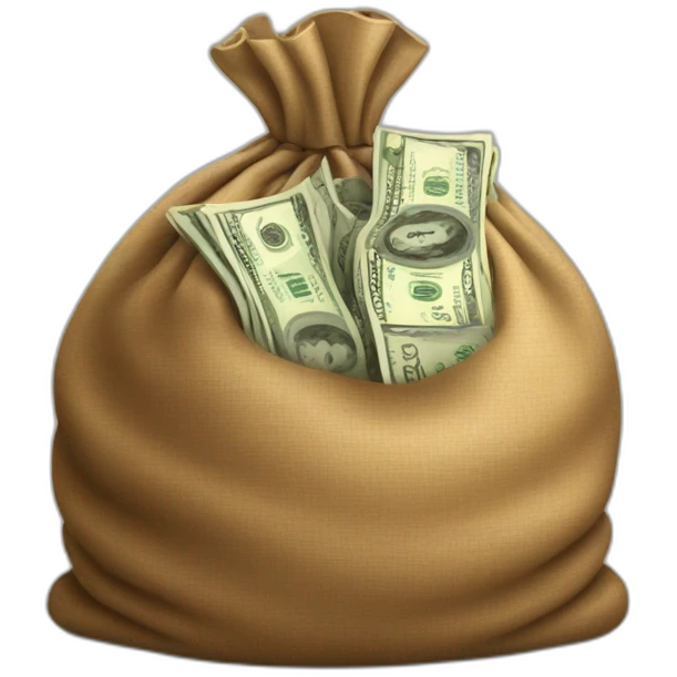 bag of money emoji