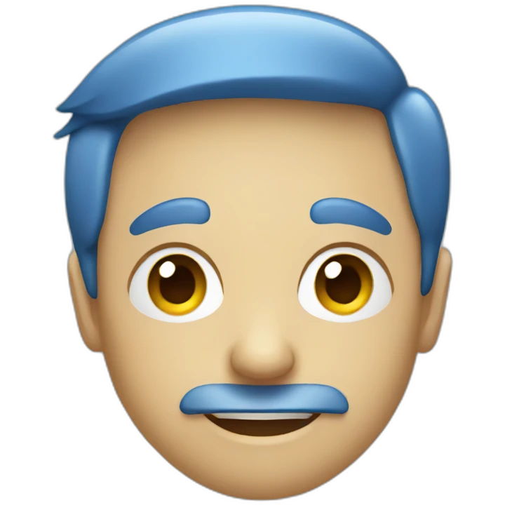 blue folder emoji