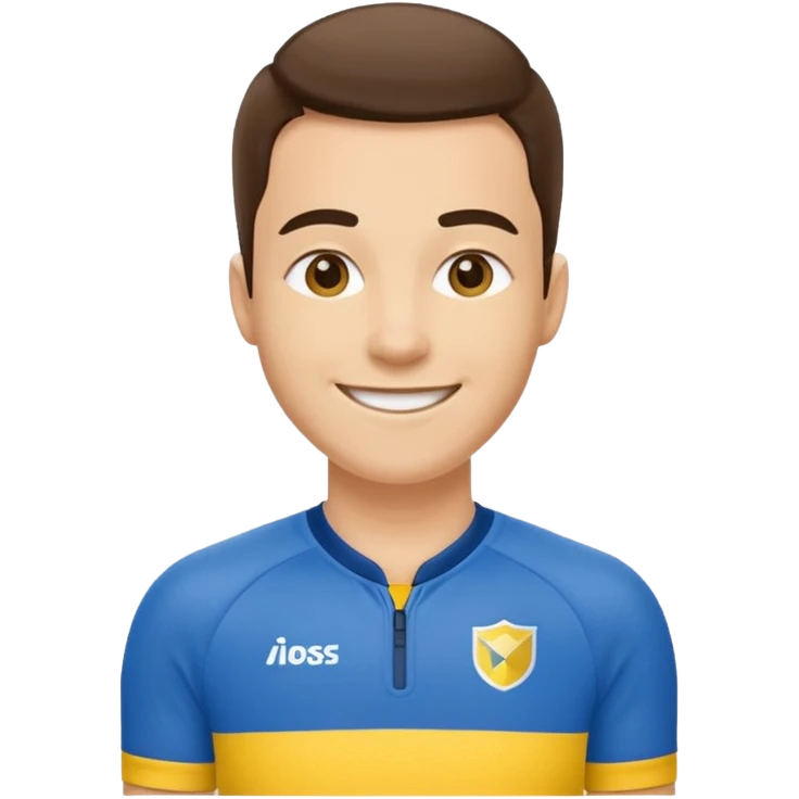 Myself in boca juniors jersethat's not boca's kit emoji