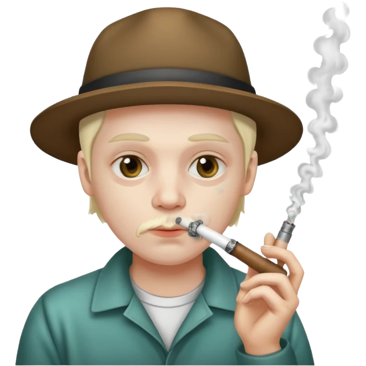 Emoji smoking meth pipe emoji