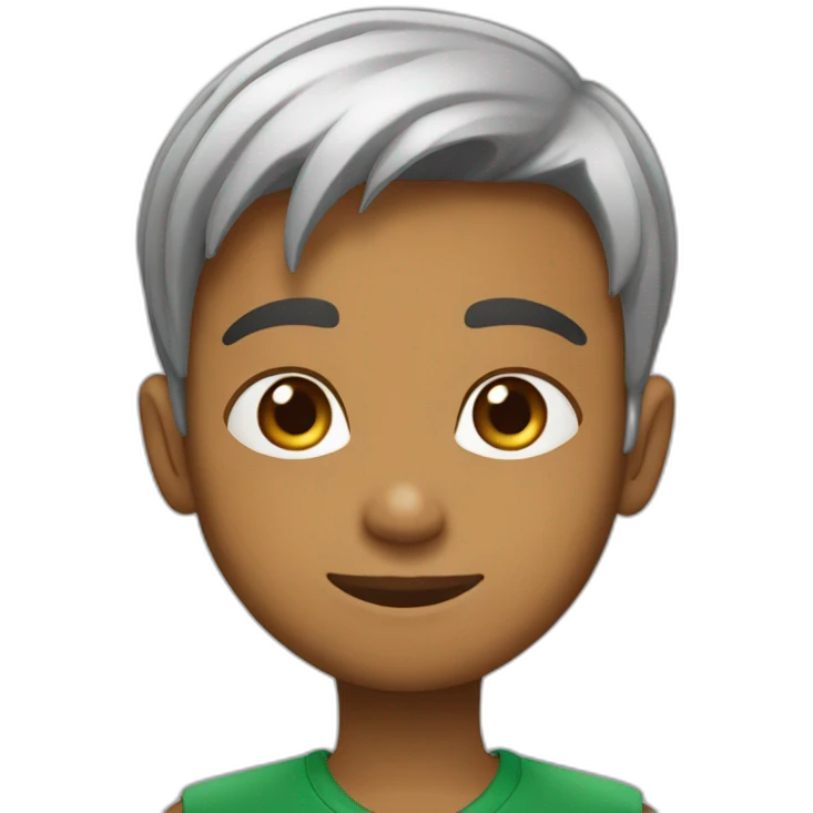 Bangladish boy says "bndo bai" emoji