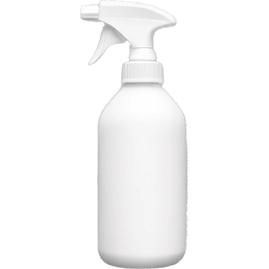 white spray bottle emoji