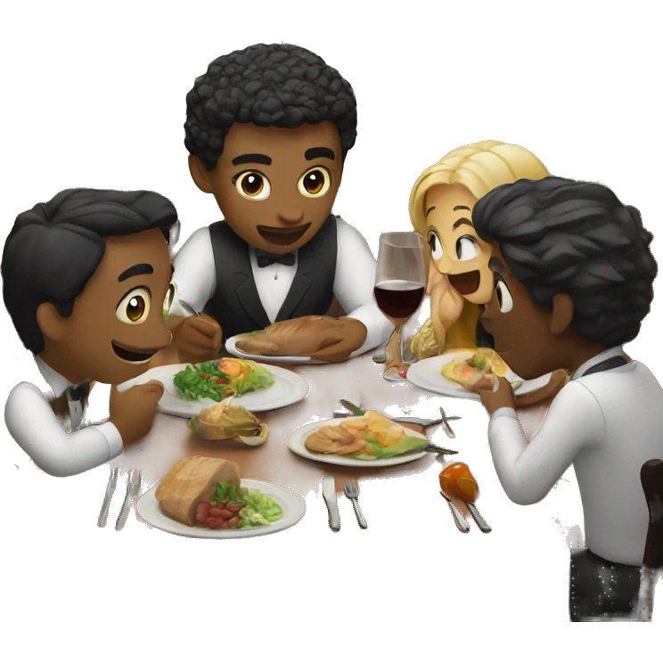Dinner? emoji