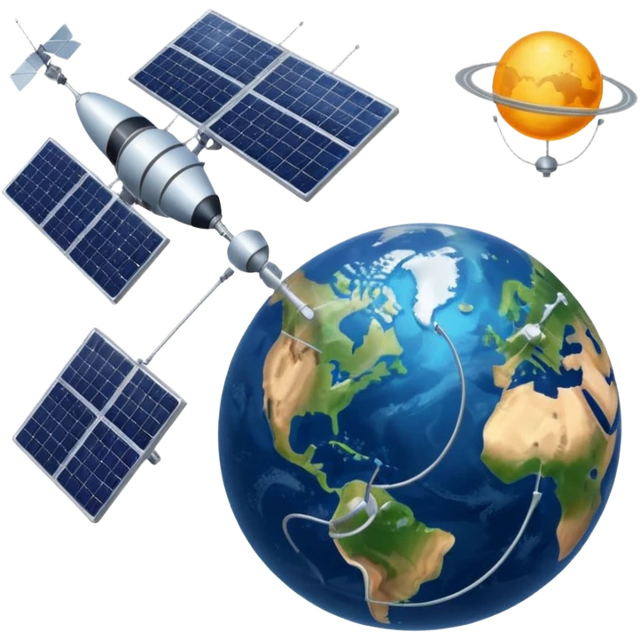 Space satalites emoji