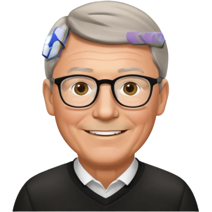 Alex Ferguson football coach, glasses emoji