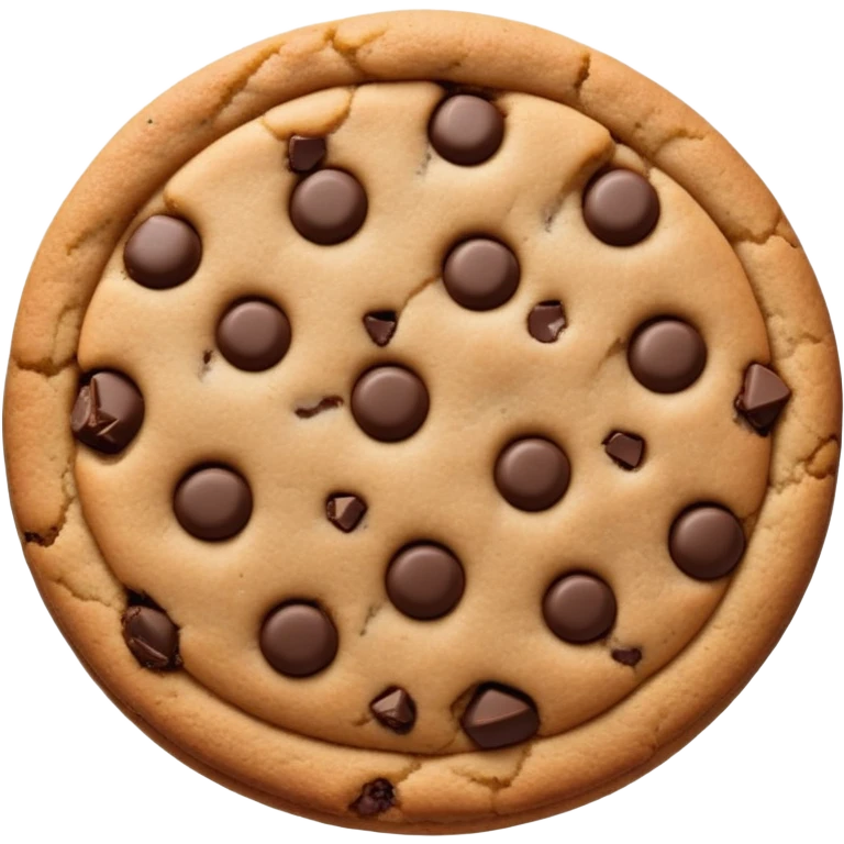 chocolate chip cookie emoji