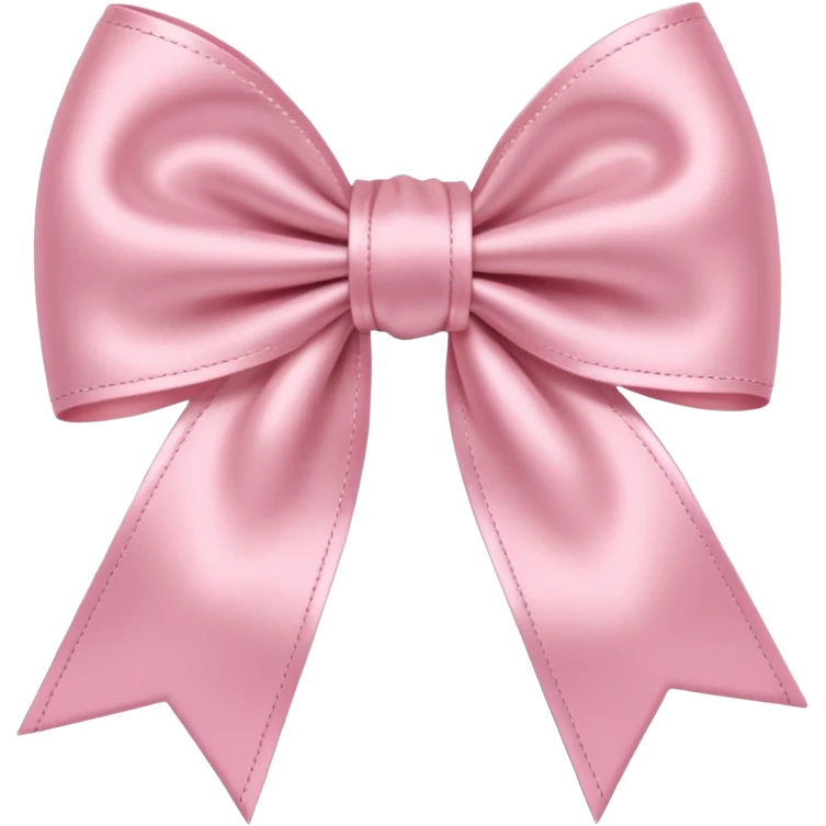 baby pink bow emoji