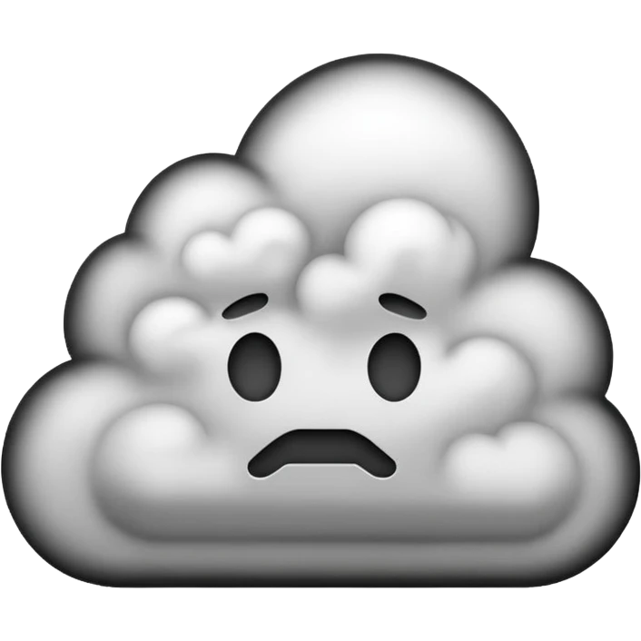 i said black an white emoji