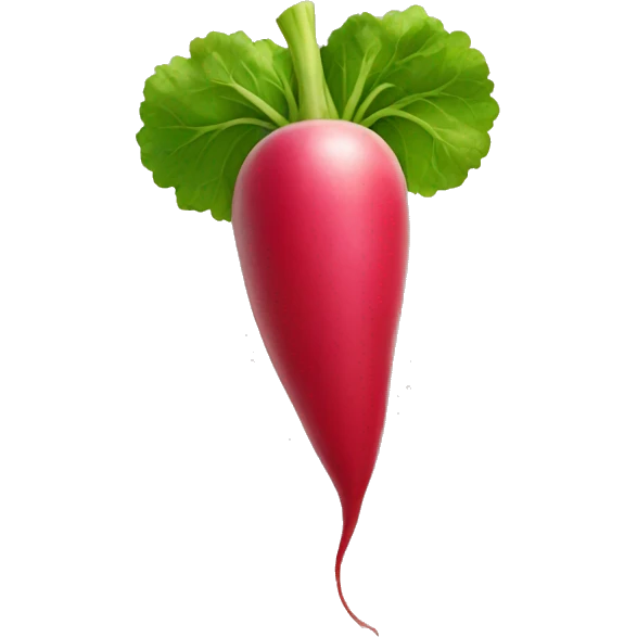 Radish emoji