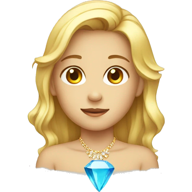clear child jewel emoji