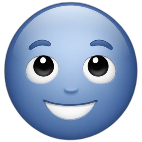 smiling facebook emoji
