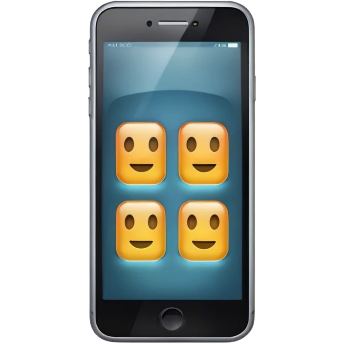 mobile screen emoji