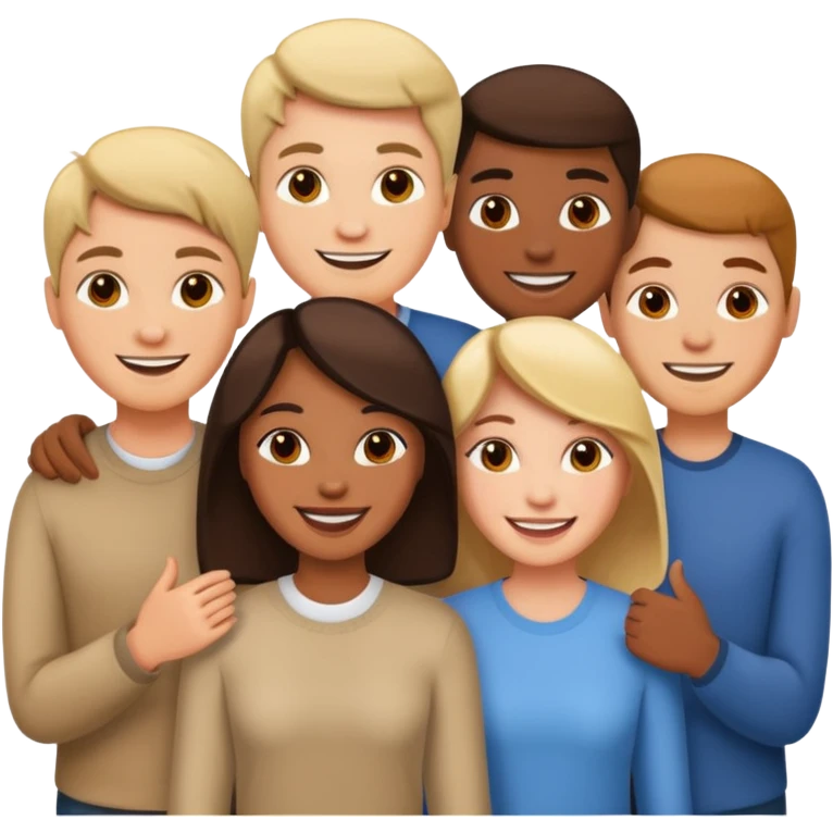 family of 5 emoji