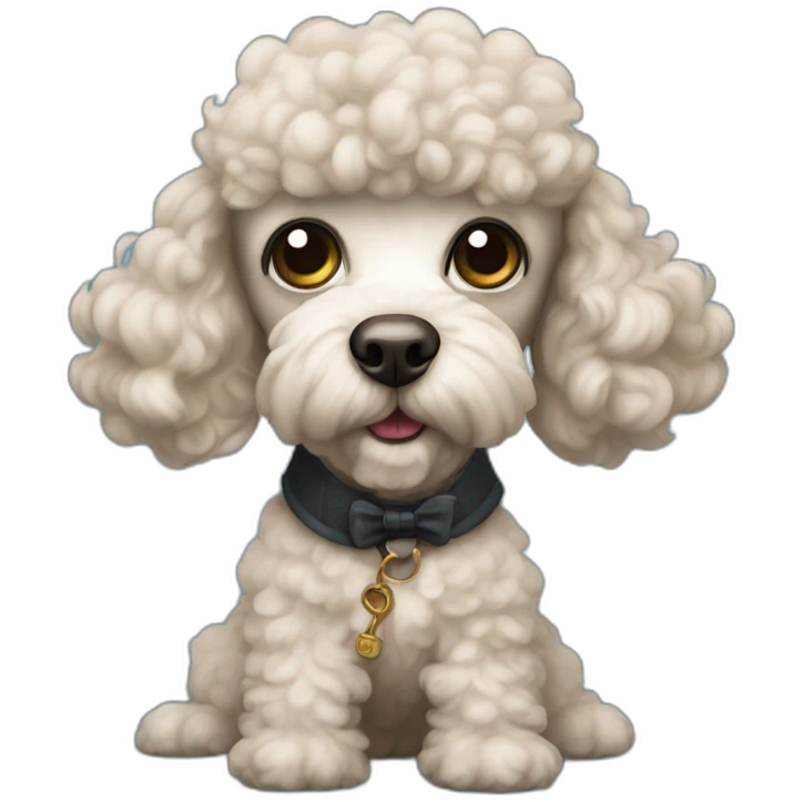 Sherlock Holmes Poodle emoji