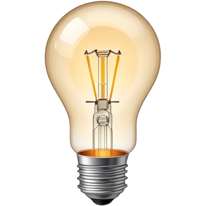 edison lightbulb emoji