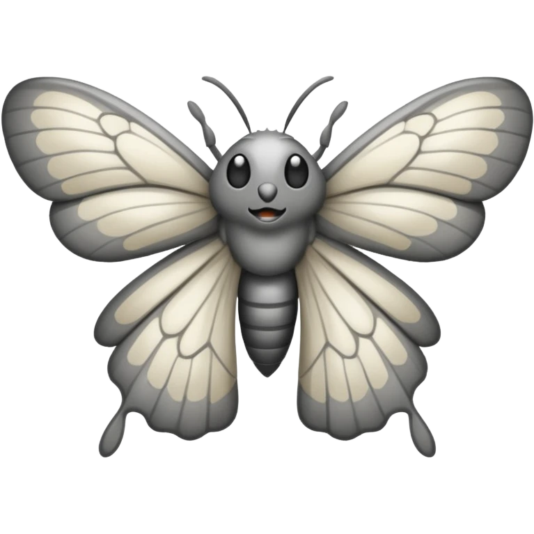 Moth showering emoji