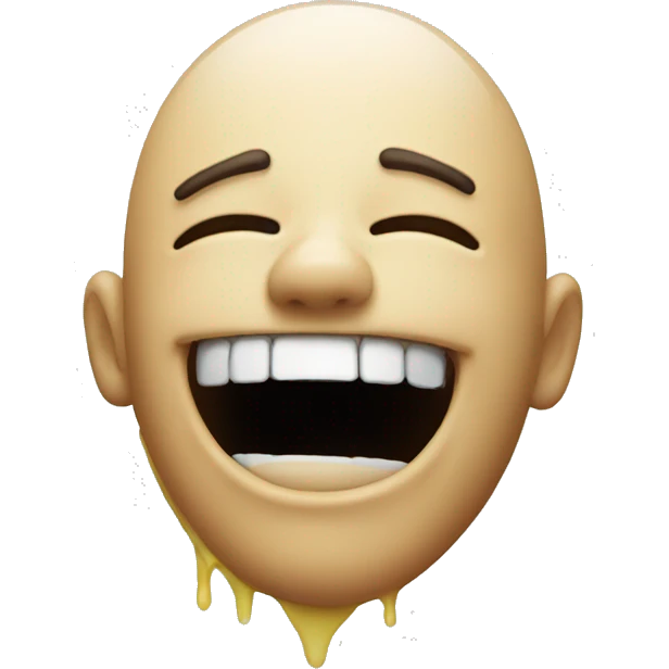 Dying laughing face  emoji