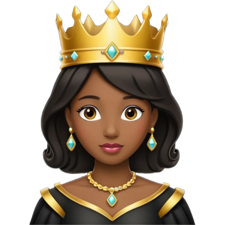 Black Princess emoji