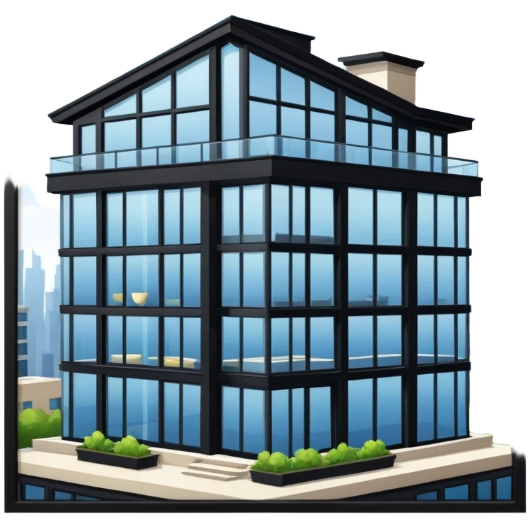 An very expensive and rich ripenthouse emoji