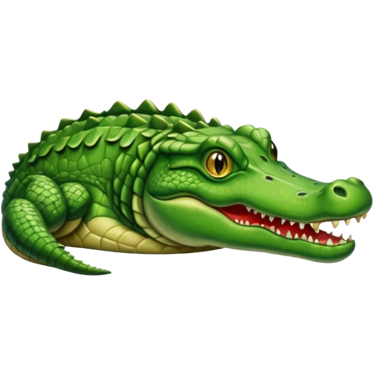 crocodile whole body emoji