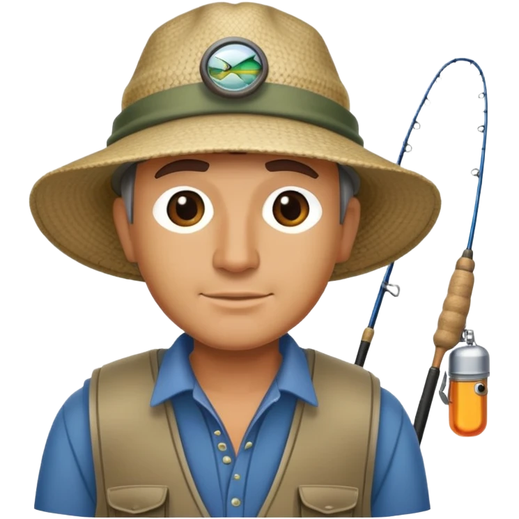 Bass fisher men emoji