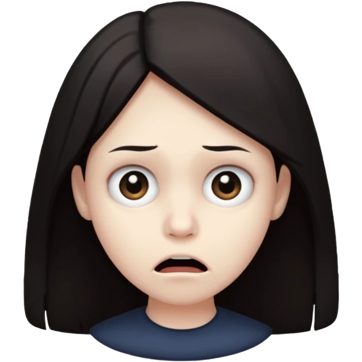 "Fear is quieter" emoji