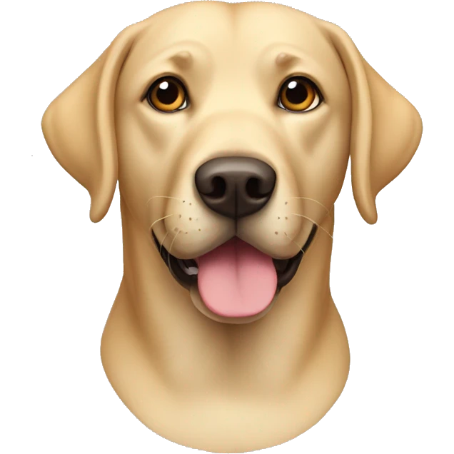Labrador  emoji