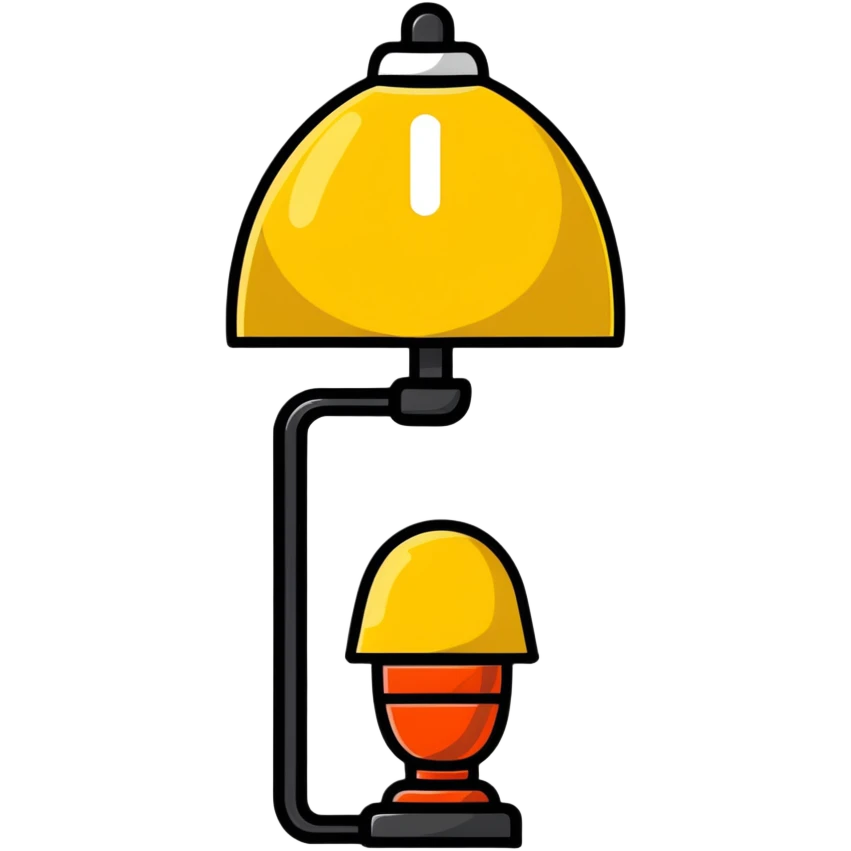 Pixar lamp character emoji