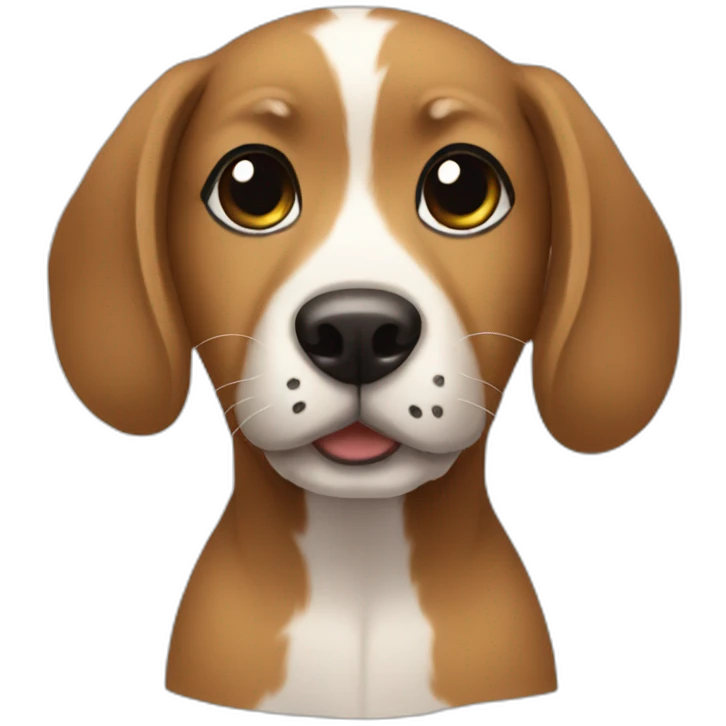 Puppy mask emoji