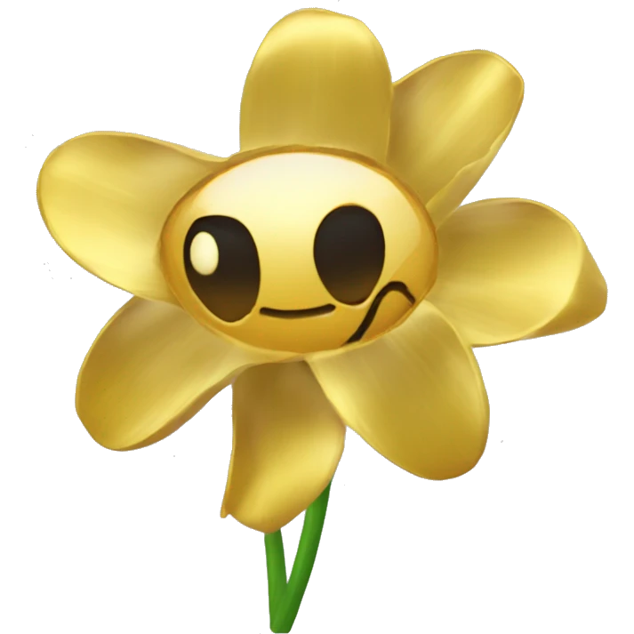 copa de oro flor emoji