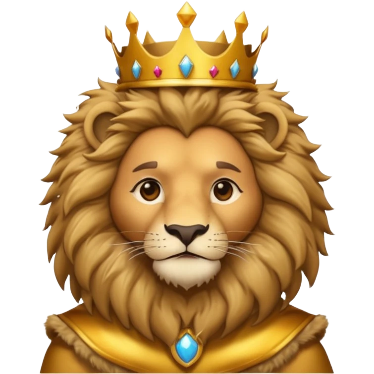 man in lion  costume  emoji