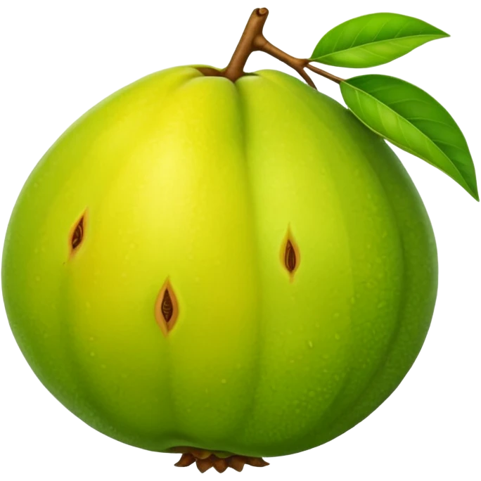 egzotic sour guava make more egzotic and fresh emoji