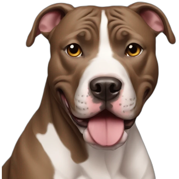 Perro Pitbull emoji