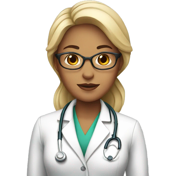 woman doctor emoji
