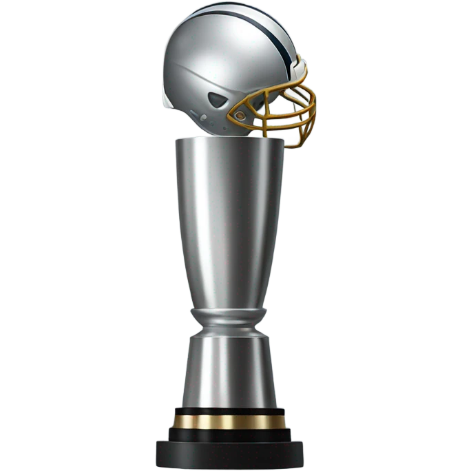 nfl lombardi trophy emoji
