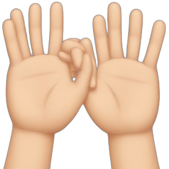 Peepo hands emoji